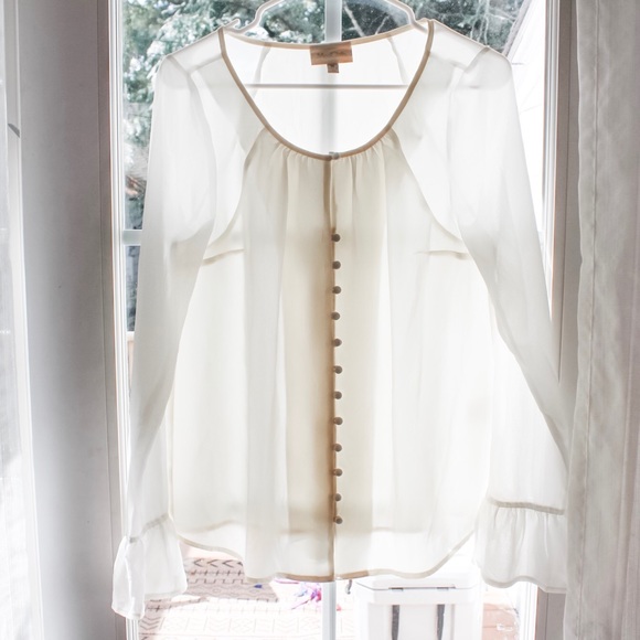 ModCloth - White Blouse - Picture 2 of 6